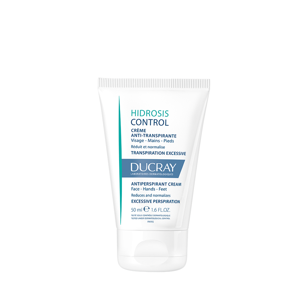 DUCRAY - HIDROSIS CONTROL Creme Anti-Transpirante (visage, mains, pleds) - 50ml